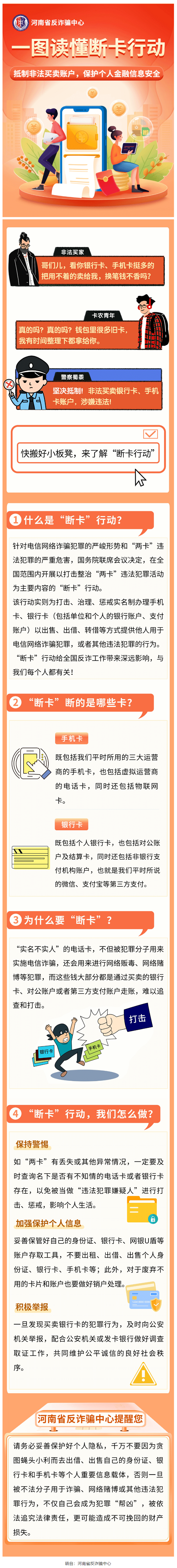 普法宣傳 _ 銀行卡、手機(jī)卡為啥不能用來(lái)交易，警察蜀黍?yàn)槟颐兀?png